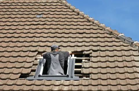 Pose de velux - La Rivière-Drugeon